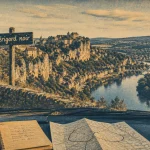 Circuit perigord noir : carte et villages pour vélo et VTT