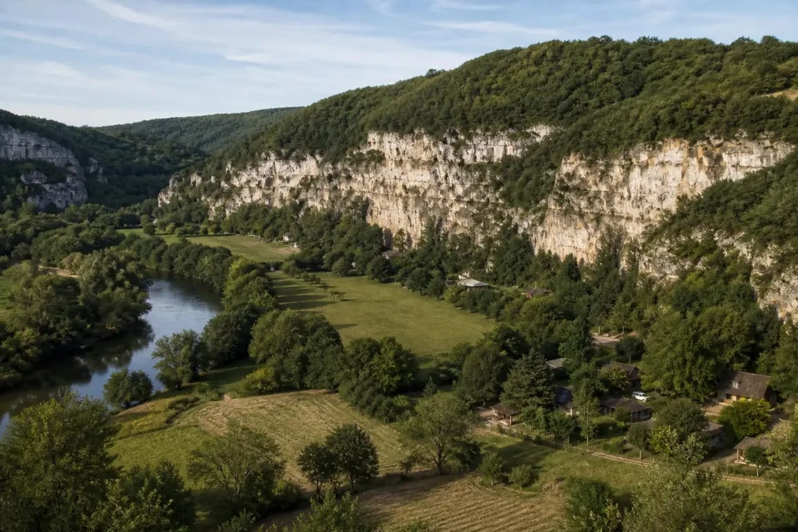 Camping dordogne périgord noir le vézère périgord tursac dans la vallée de la Vézère