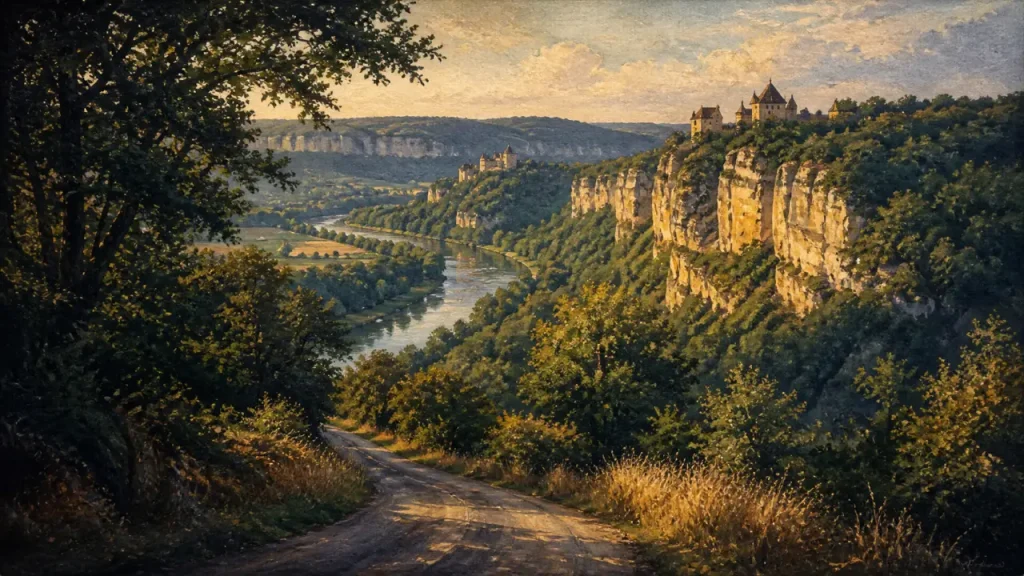 Périgord noir pourquoi ce nom : forêts de chênes
