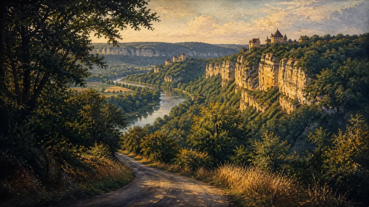 Périgord noir pourquoi ce nom : forêts de chênes