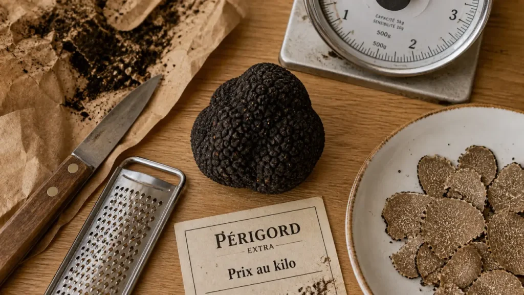 Prix d une truffe au kilo, au gramme, et à la pièce