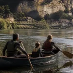 Rafting perigord noir : famille en gilets sur la Dordogne