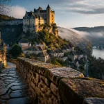 Chateau a visiter perigord : Château de Beynac sur la Dordogne