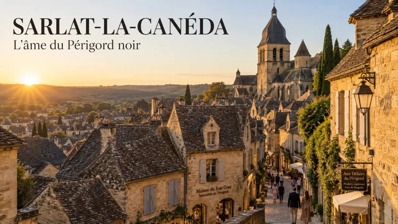 Visite en Dordogne dans les ruelles médiévales de Sarlat-la-Canéda