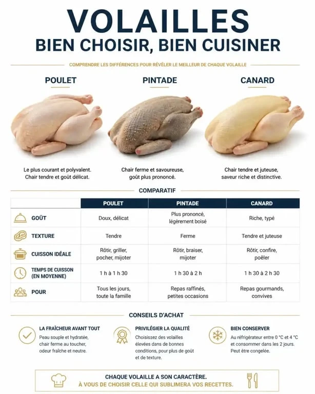 Volailles Dumas Périgord Noir : sélection de volailles fermières fraîches pour professionnels