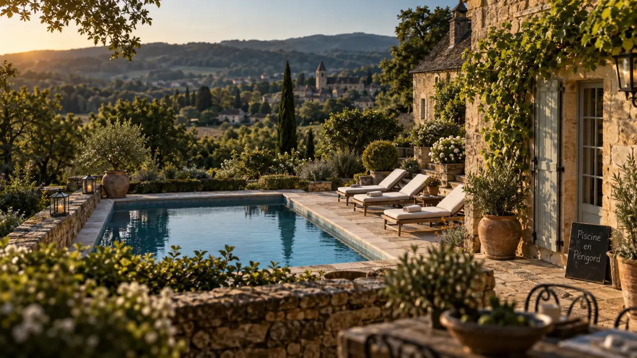 Gîte de France Périgord Noir avec piscine, Sarlat, Dordogne