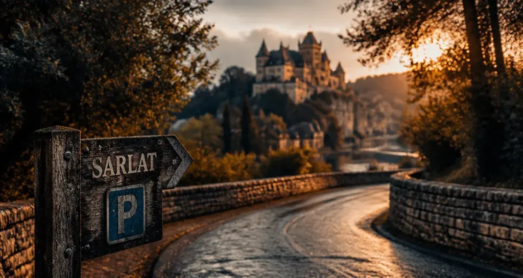 Guide du perigord noir : route vers Sarlat et château médiéval