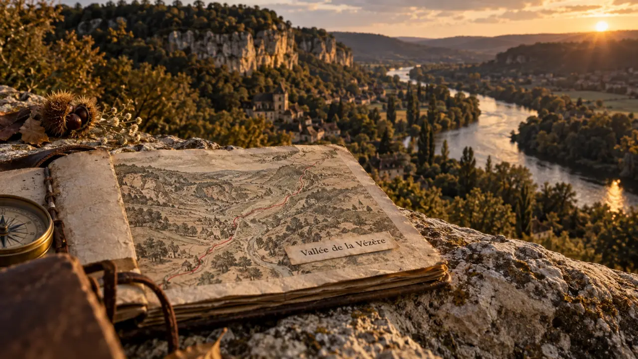 Histoire du Périgord Noir : carnet et pierres, vallée de la Vézère