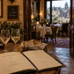 hotel demi pension perigord noir : menu dîner sur place au restaurant