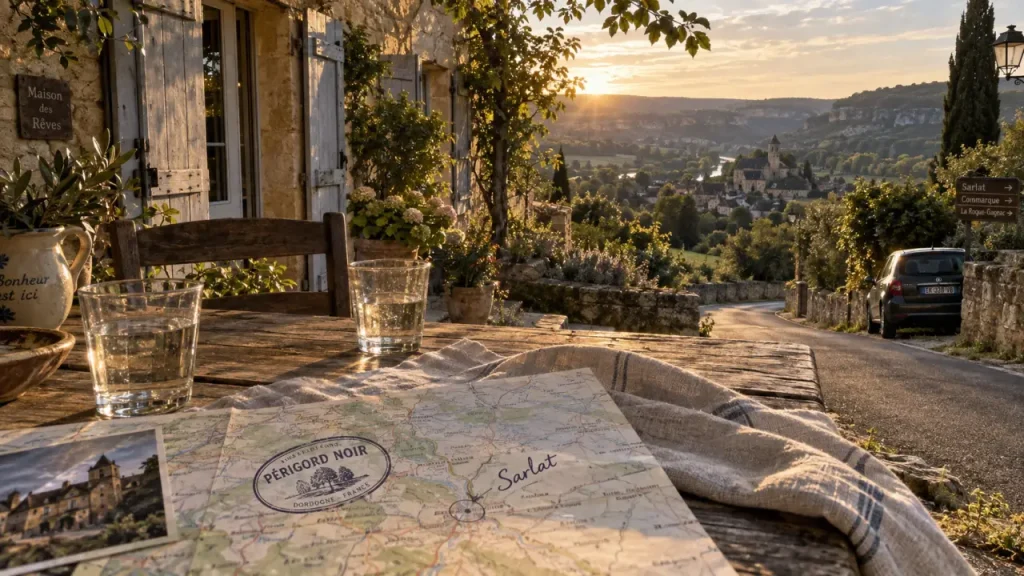 Location maison Périgord Noir : le bon village selon vos visites, pas selon la carte