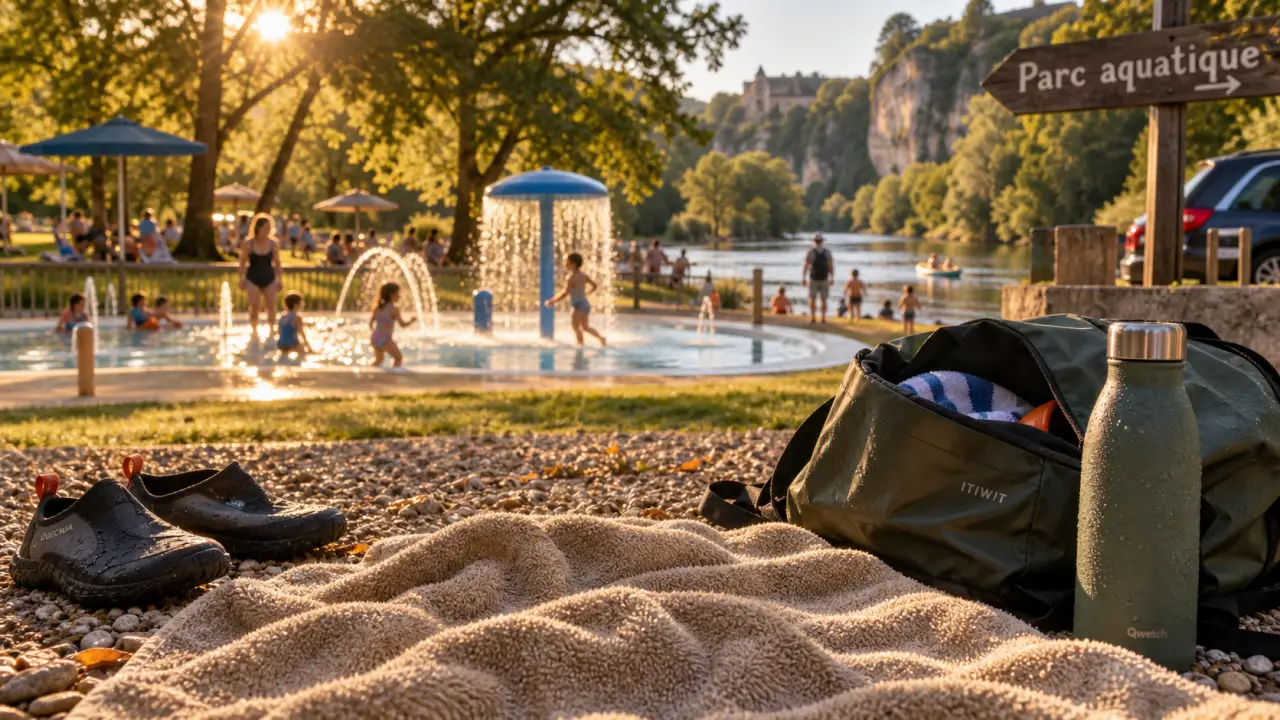 Parc aquatique perigord noir : pataugeoire et toboggans en famille, Périgord Noir