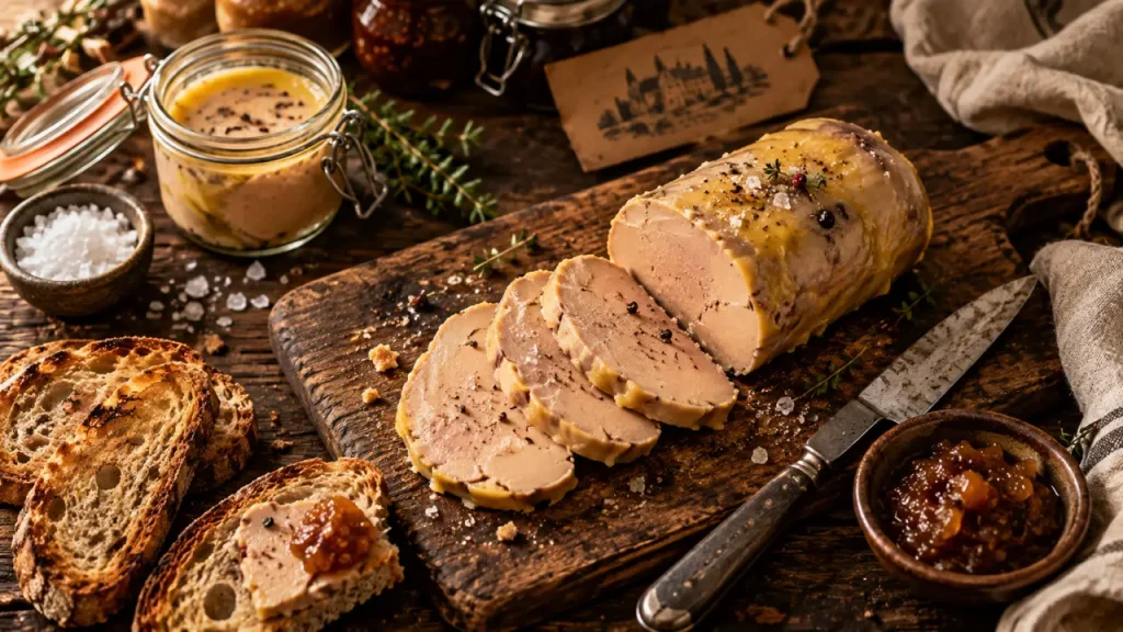 Producteur de foie gras dordogne : foie gras tranché, vente directe