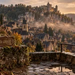 Que voir dans le perigord noir : Sarlat sur la Dordogne
