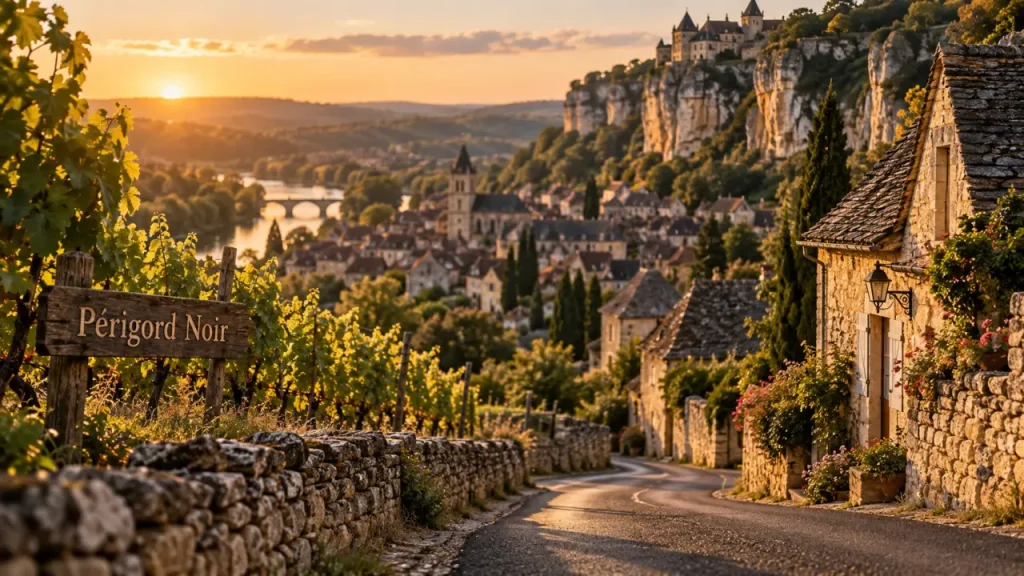 Quel perigord visiter : route de campagne et châteaux en Périgord Noir
