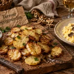Spécialités perigord noir : truffe et graisse de canard sur table du terroir