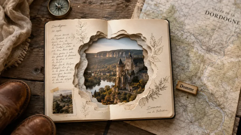 Village a visiter perigord noir : carte Dordogne et Vézère, sans courir