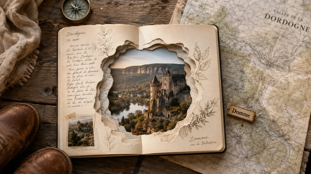 Village a visiter perigord noir : carte Dordogne et Vézère, sans courir