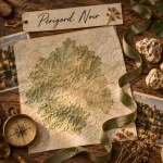 Carte Dordogne Périgord Noir pour villages dordogne perigord noir, boussole et carnet