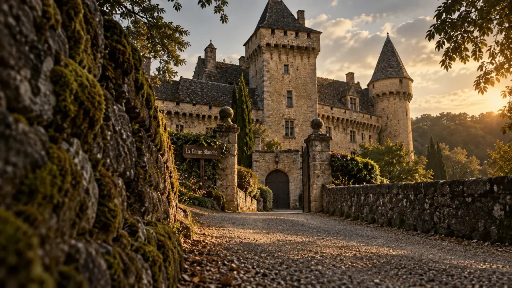 Château de la dame blanche dordogne : Puymartin près de Sarlat