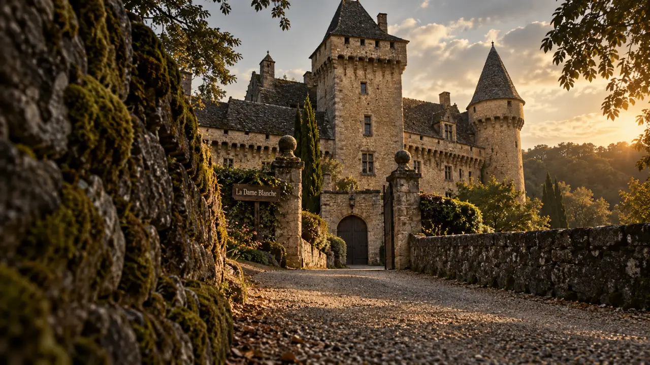 Château de la dame blanche dordogne : Puymartin près de Sarlat