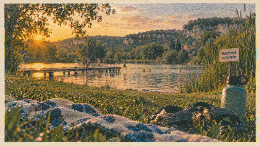 Lac perigord noir : baignade autorisée et coins calmes