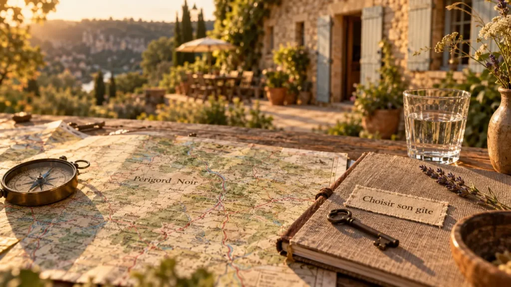 Location gites de france perigord noir : carte et clé pour choisir son gîte