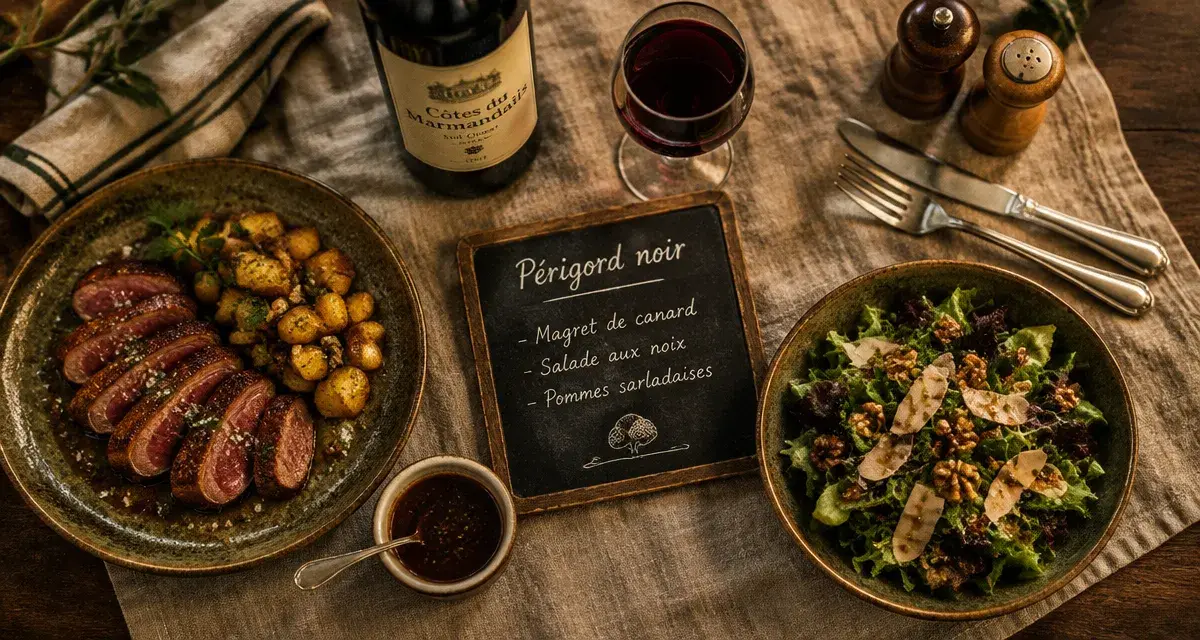 Meilleurs restaurants perigord noir : Sarlat, foie gras et vins Sud-Ouest